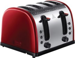 Russell Hobbs - Toaster - 21301 Legacy - 4 Slice - Red